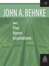 Five Hymn Inspirations, Set 4 Organ sheet music cover